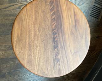 Room & Board Turned Martini Table Signed By Artist. Measures 14" D x 22" H. Photo 2 of 3.