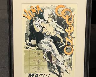 Vina Cousino Poster. Measures 15" W x 23" H.
