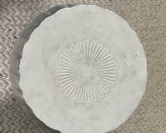 Jayson Home Metal Side Table. Measures 15" D x 16" H. Photo 2 of 2.