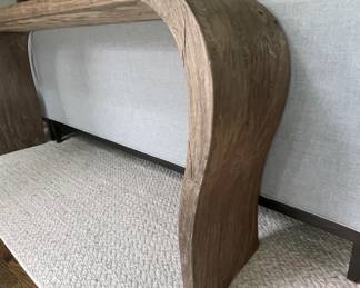 Jayson Home Modern "Bent Wood" Console. Measures 63" x 13" D x 30" H. Photo 3 of 4.