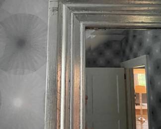 Vintage Pine Sourced Antique Gilt Mirror. Measures 30" W x 42" H. Photo 2 of 3.