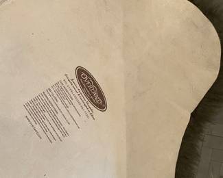 Overland Fine Double Grey Sheepskin Hide. Measures 4' x 6.' Photo 3 of 3.