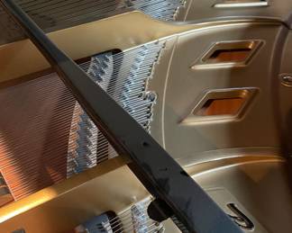 Boston GP 156 Ebony Grand Piano in Satin Finish. Photo 4 of 6.