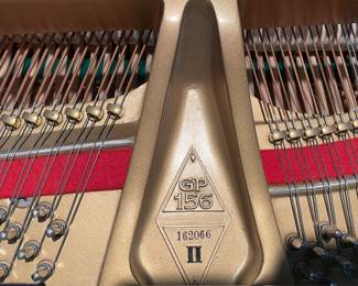 Boston GP 156 Ebony Grand Piano in Satin Finish. Photo 6 of 6.