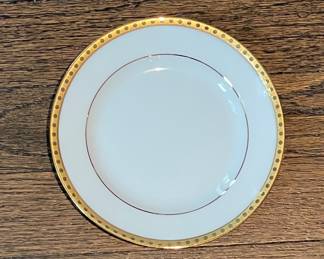Set of 7 Tiffany & Co. Gold Band Bread & Butter Plates. Photo 1 of 3.