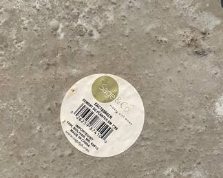 Cast Concrete Cachepot. Photo 3 of 3.