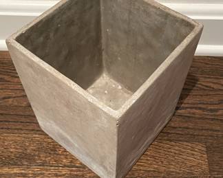 Cast Concrete Cachepot. Photo 2 of 3.