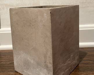 Cast Concrete Cachepot. Photo 1 of 3.