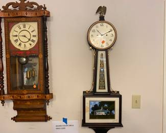 Banjo clock
Hand Inlaid clock