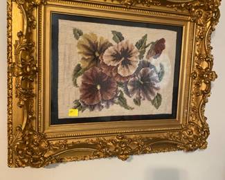 Needlepoint in beautiful frams