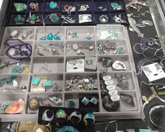 Turquoise jewelry,  Native American money clips, moonstone jewelry,  amethyst jewelry. Zuni inlaid pieces