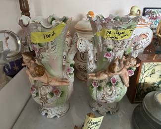 Japan figural vases
