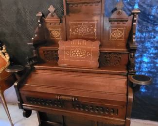 Victorian pump organ