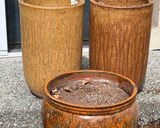 Outdoor pots