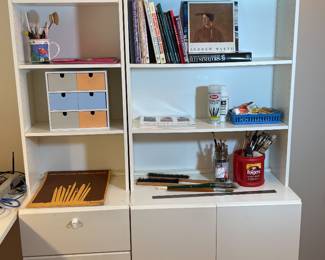 Storage and Art supplies