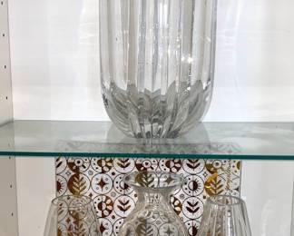 Glass vases 