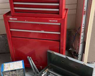 Craftsman tool chest and tools