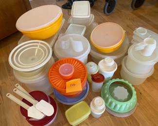 So much tupperware