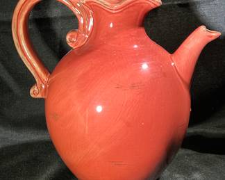 Decorative ceramic pitcher 
