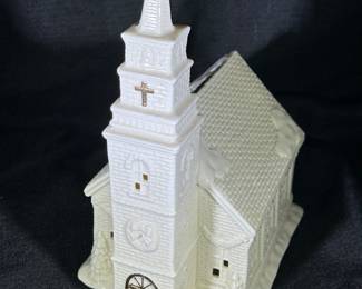 Church with steeple music box 