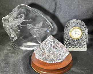 Crystal & decorative glass collection 