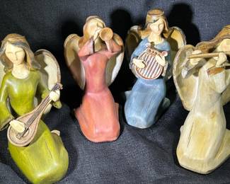 Quartet of musical angels 