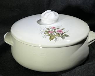 McCoy Pottery covered casserole dish