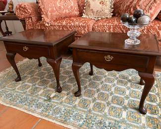 Pair of Pennsylvania House side tables 