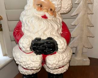 Adorable vintage ceramic Santa 