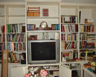 Large assortment of books