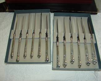 Sterling silver knives