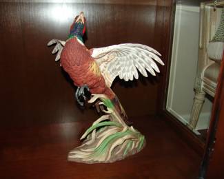 Large Boehm porcelain bird