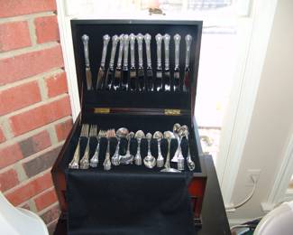 Set of Sterling Silver Flatware, Chantilly