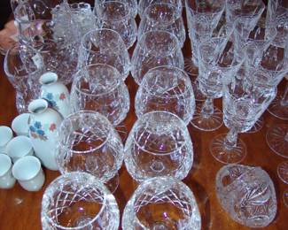 Waterford Lismore brandy stems