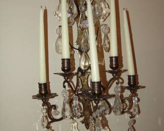 Pair of wall sconces