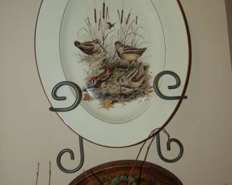Framed Boehm platter