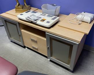 Cabinet with drawers and cabinets 