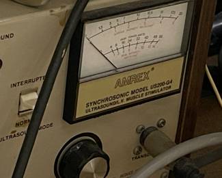 Amrex synchrosonic model us200 G-4 ultrasound muscle stimulator