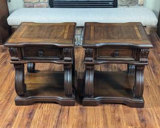 Ashley Signature Design Alymere Square End Tables