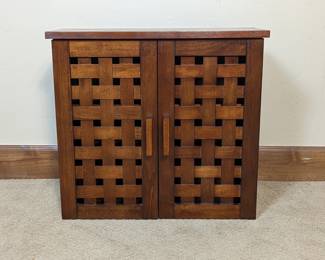 Wood Cabinet 23w x 9d x 21h