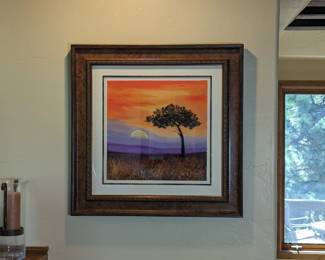 David Najar "After a Long Day" Art 30w 1.75d 30h