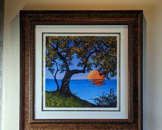 David Najar "Eye on the Horizon" Art 30.25w 1.75d 30.25h