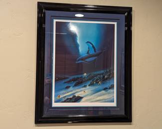 Robert Wyland "Song of the Deep" Lithograph 28w 34h