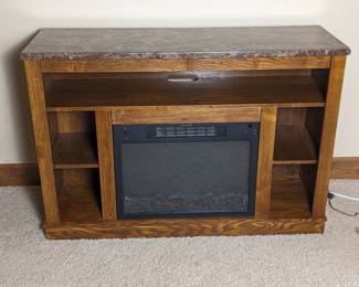 Electric Fireplace 47w 15.75d 32.5h