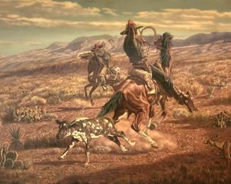 Joe Grandee original oil