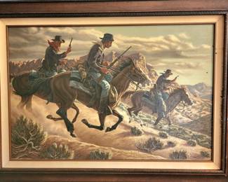 Action filled oil by Joe Grandee