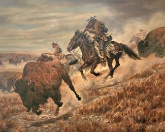 Huge oil by Joe Grandee