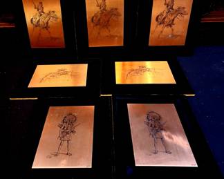 Limited Edition Etchings on Copper