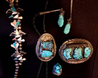 Incredible silver American Indian jewelry continues