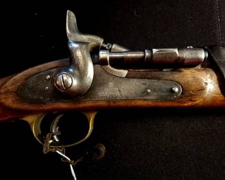 One of the amazing original period rifles in the sale